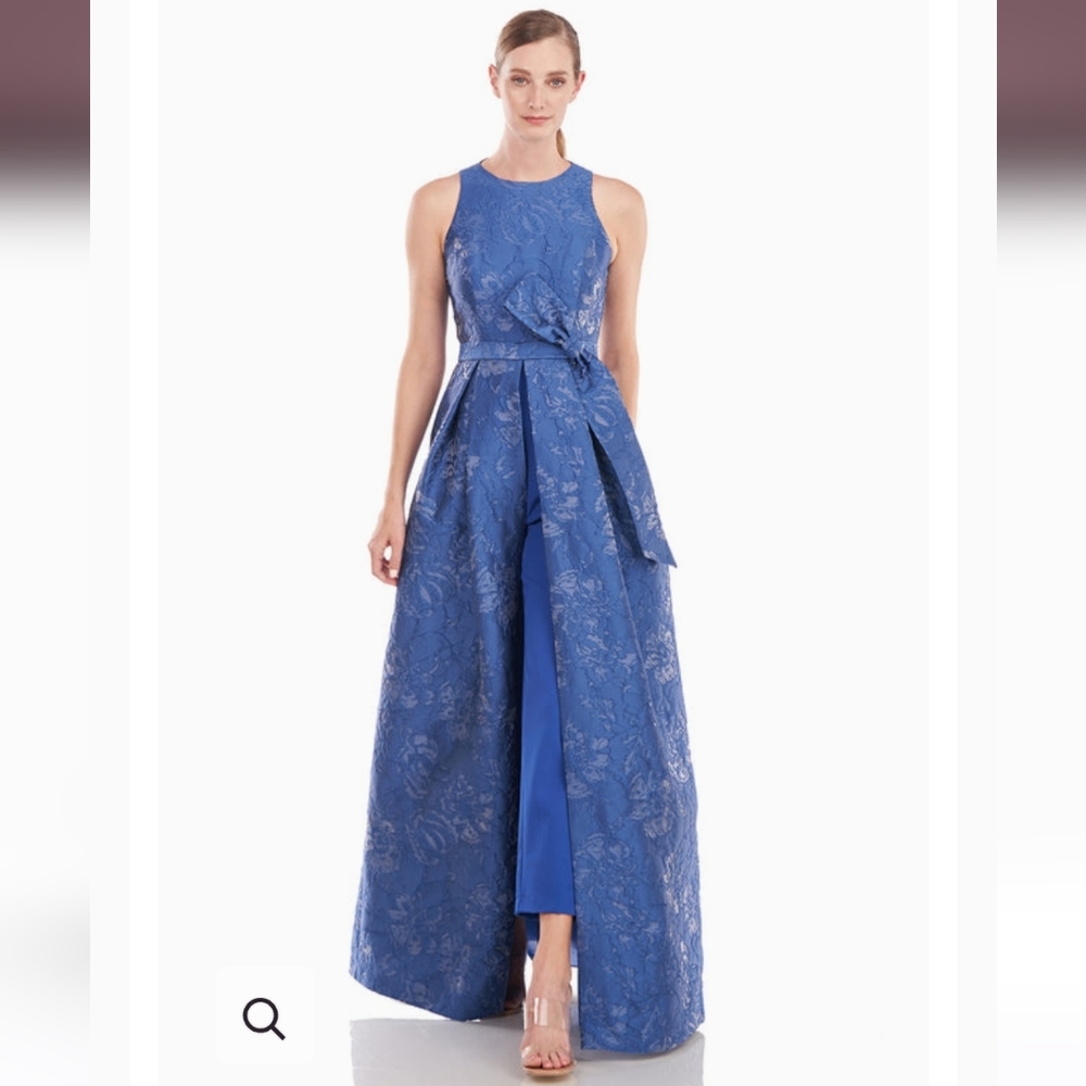Kay Unger Adelaide Walk Thru Jumpsuit - Picture 7 of 8